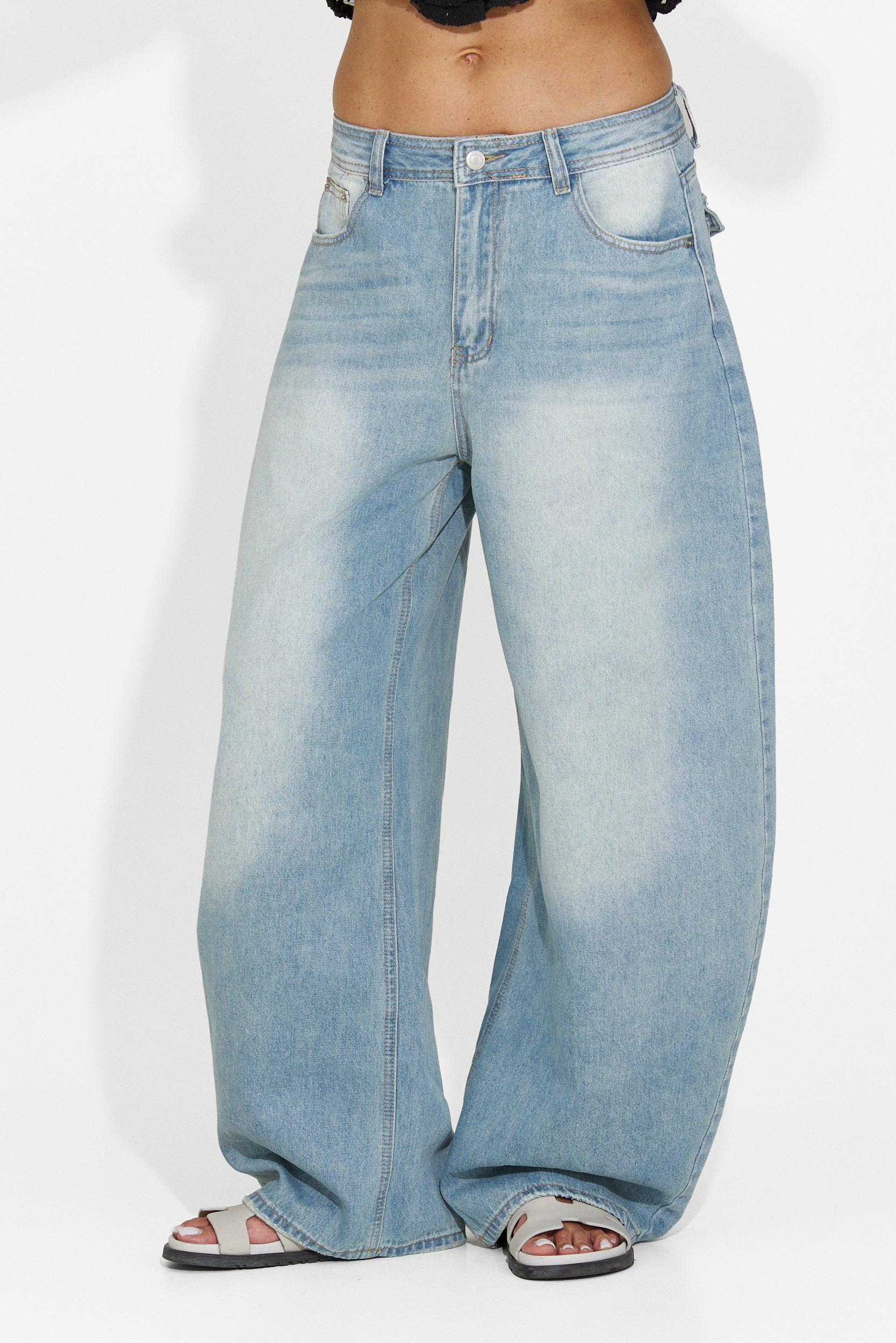Modri casual jeans za ženske Tolida Bogas