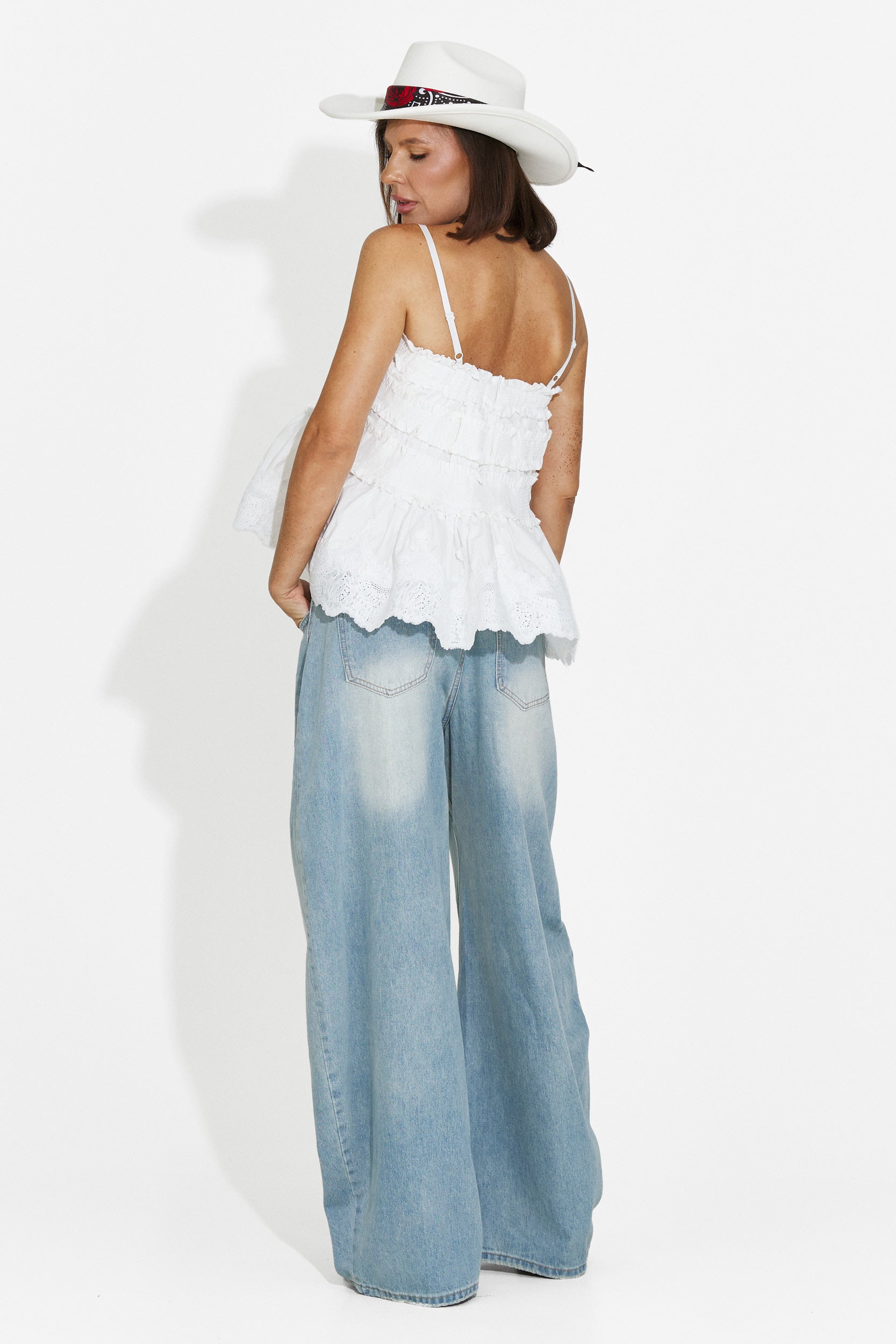 Modri casual jeans za ženske Tolida Bogas