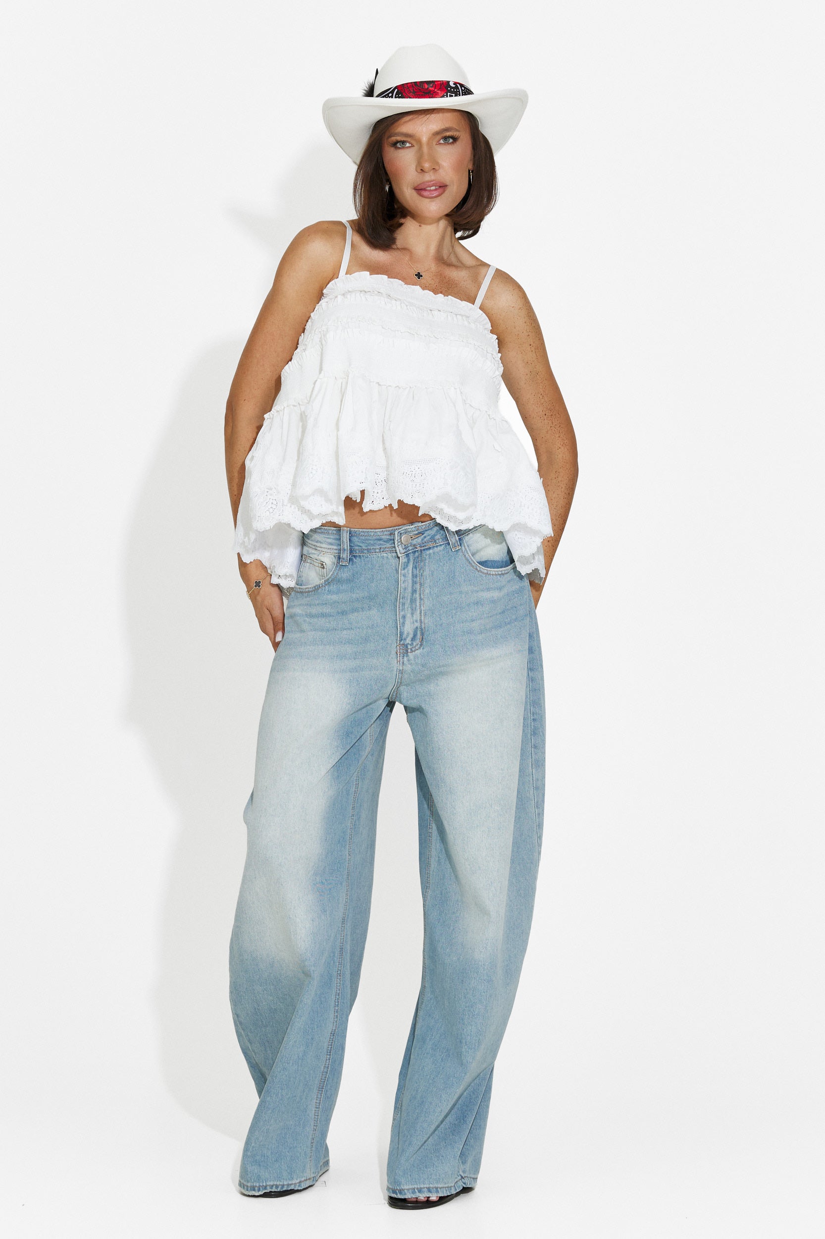 Modri casual jeans za ženske Tolida Bogas