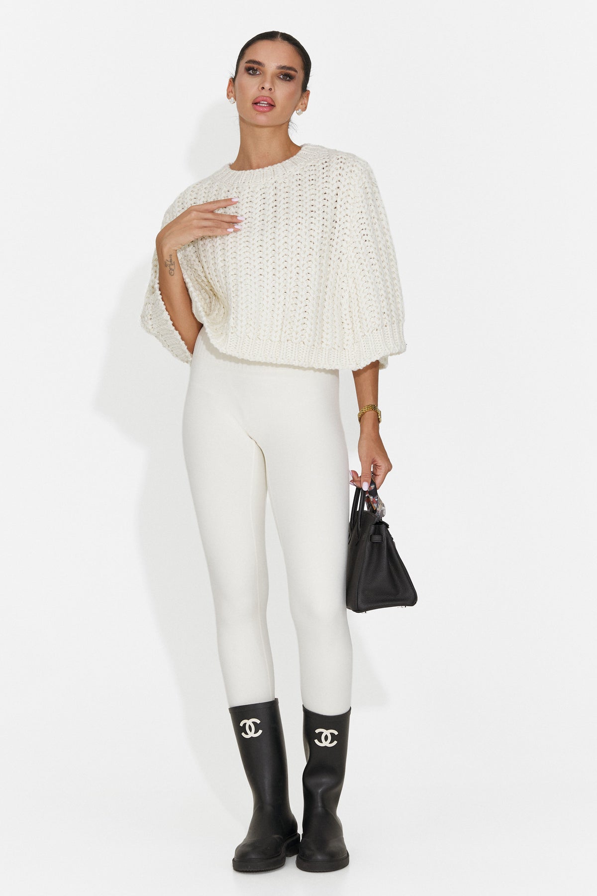 Bluza casual alba Fluceyra Bogas