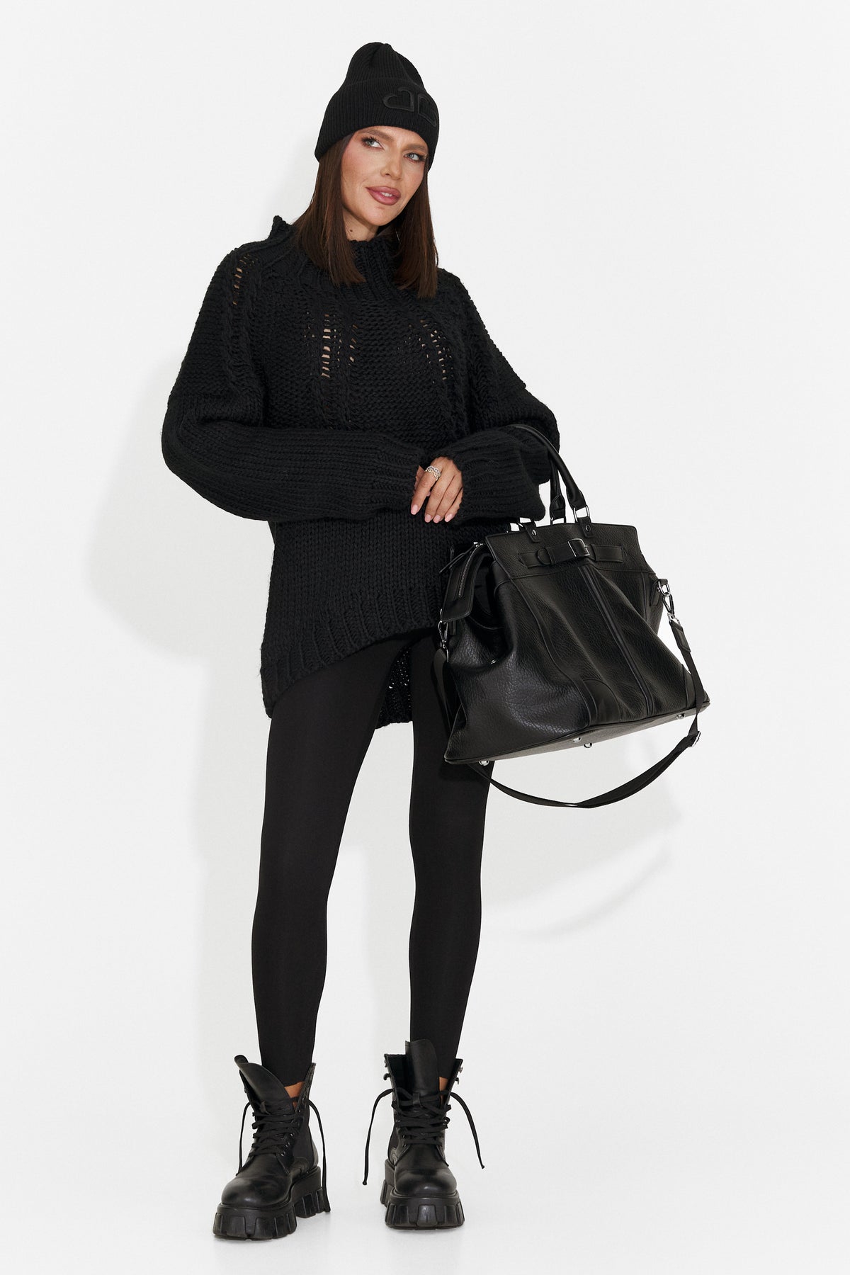 Bluza casual neagra Ziroeova Bogas