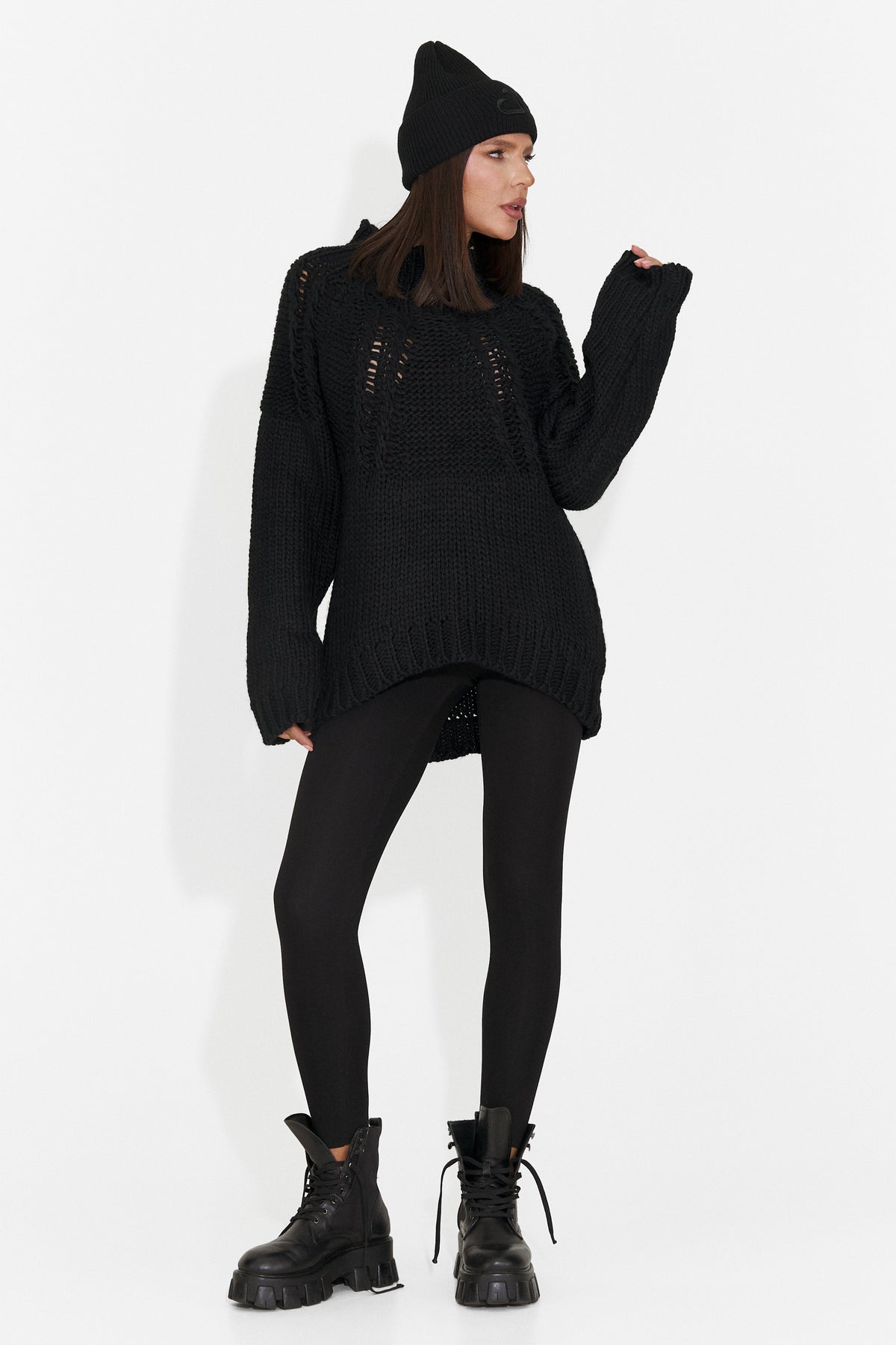 Bluza casual neagra Ziroeova Bogas