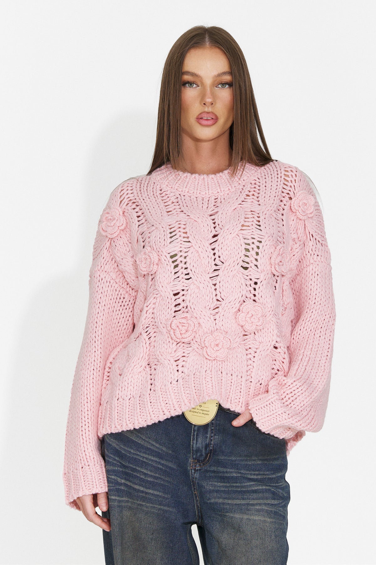 Bluza casual roz Elsyia Bogas
