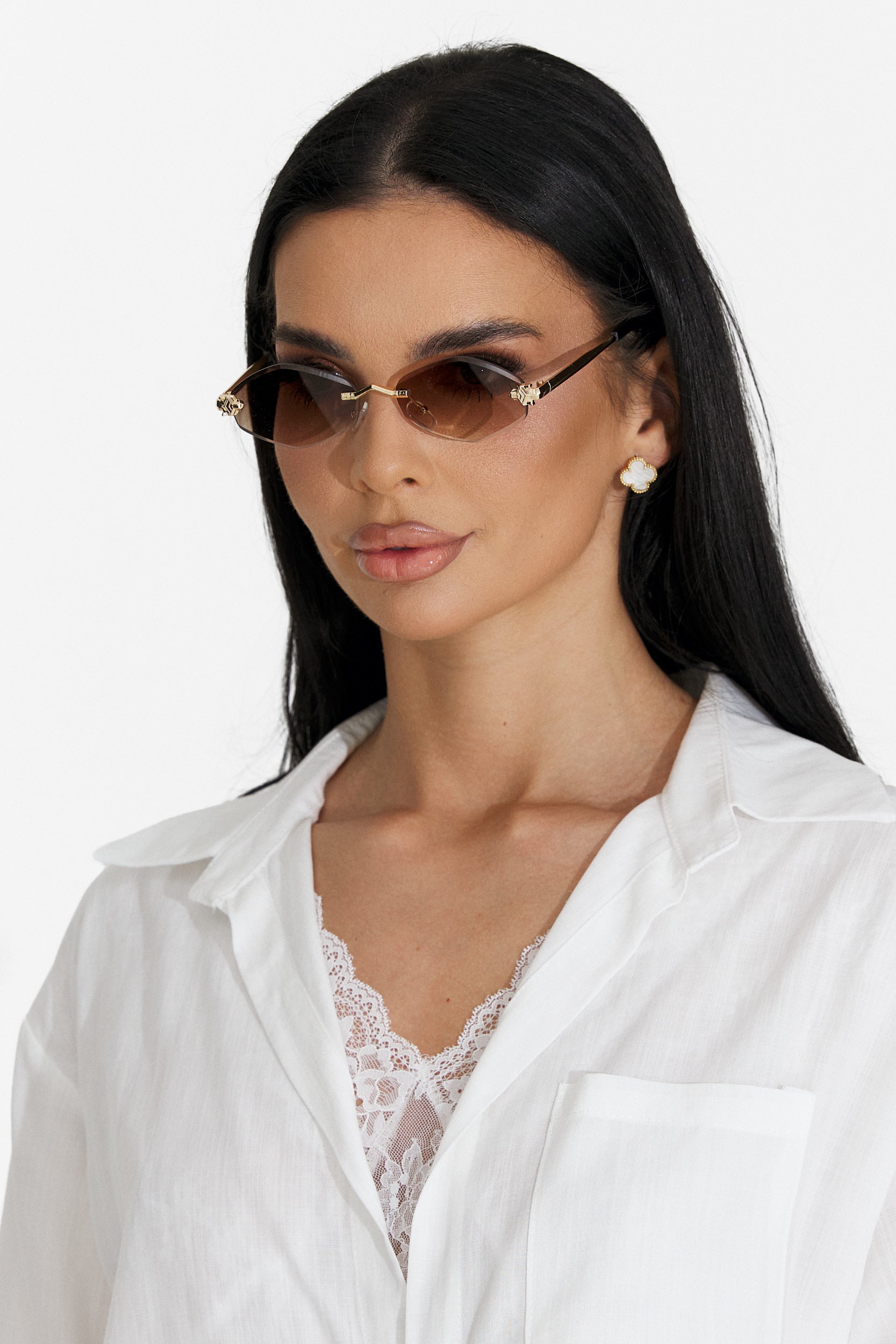Ochelari dama de soare maro Veronika Bogas