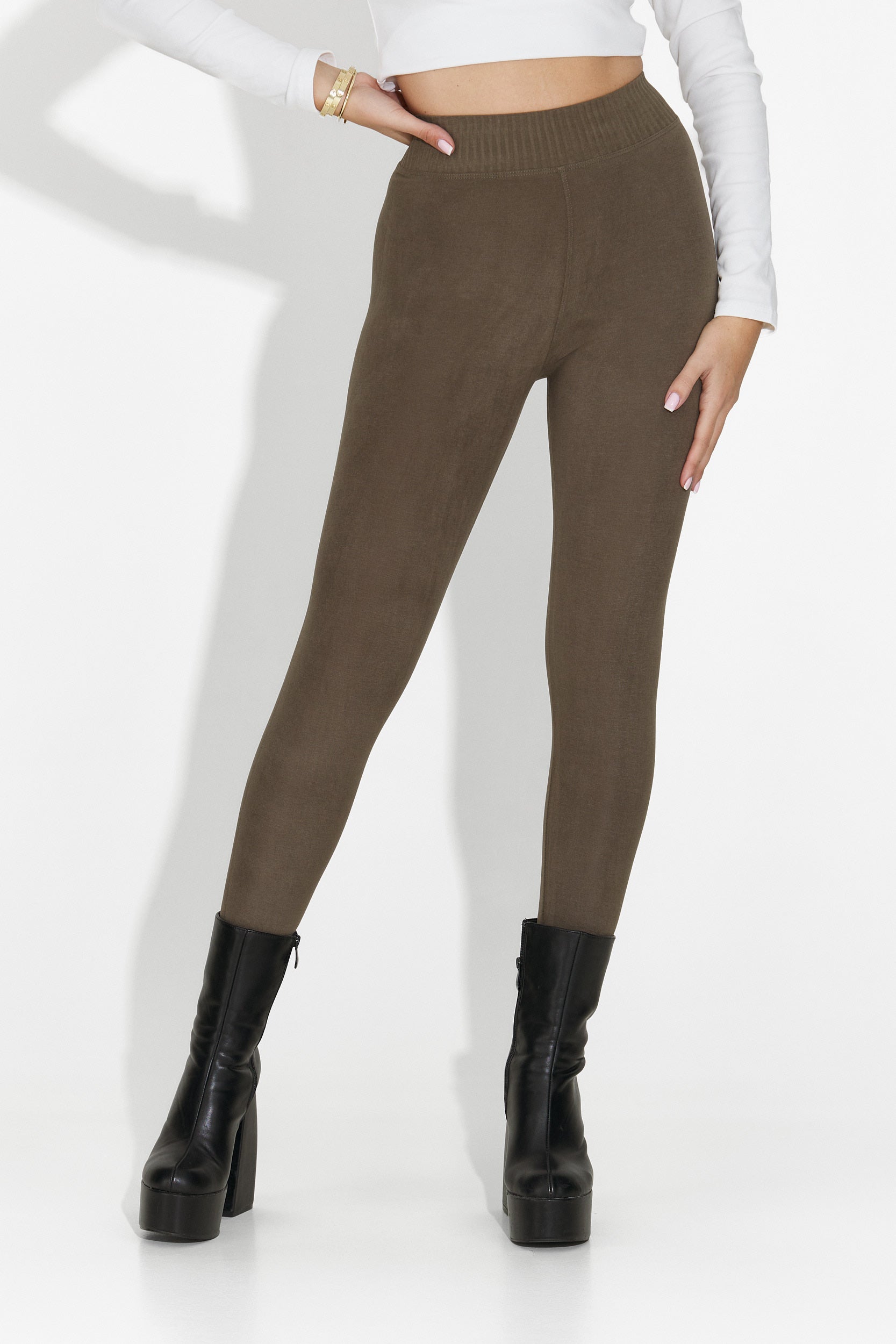 Otalira Bogas Comfortlux Khaki ženske pajkice