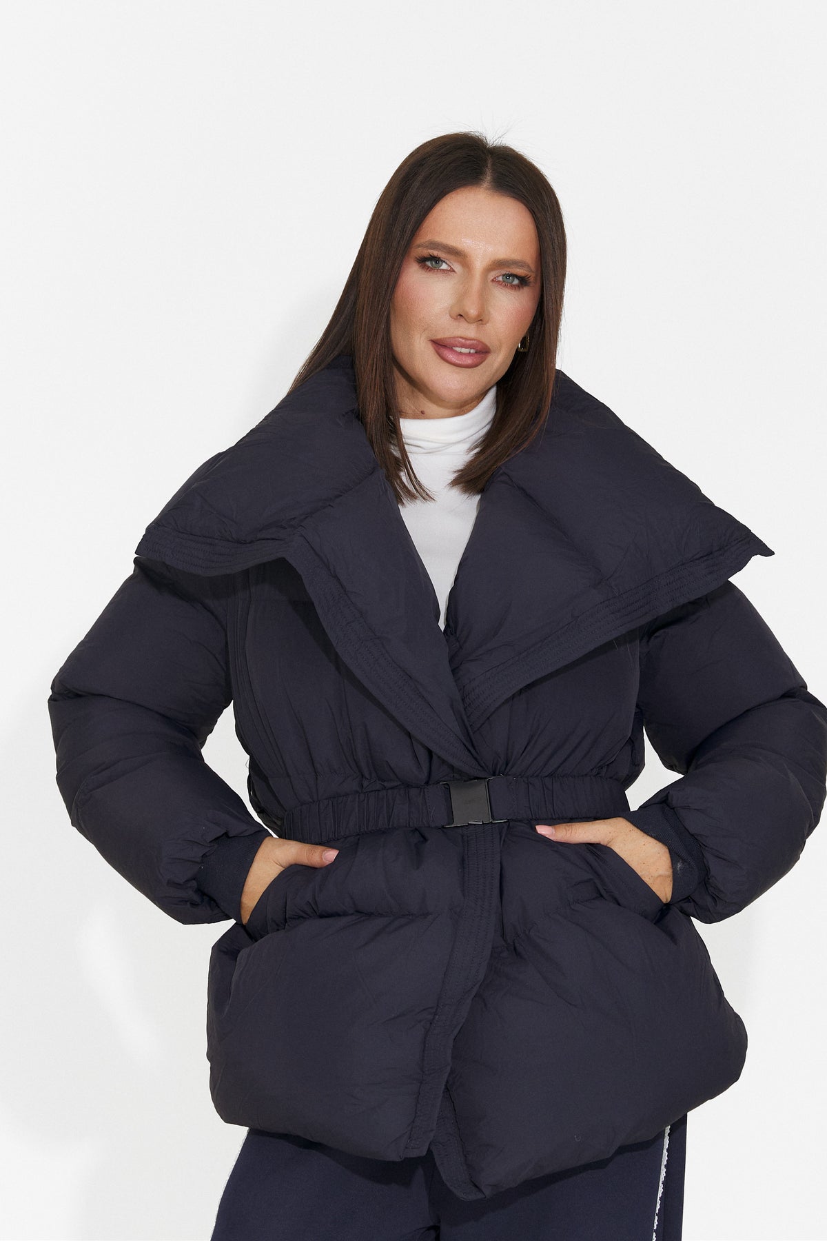 Geaca casual bleumarin Ranoueria Bogas