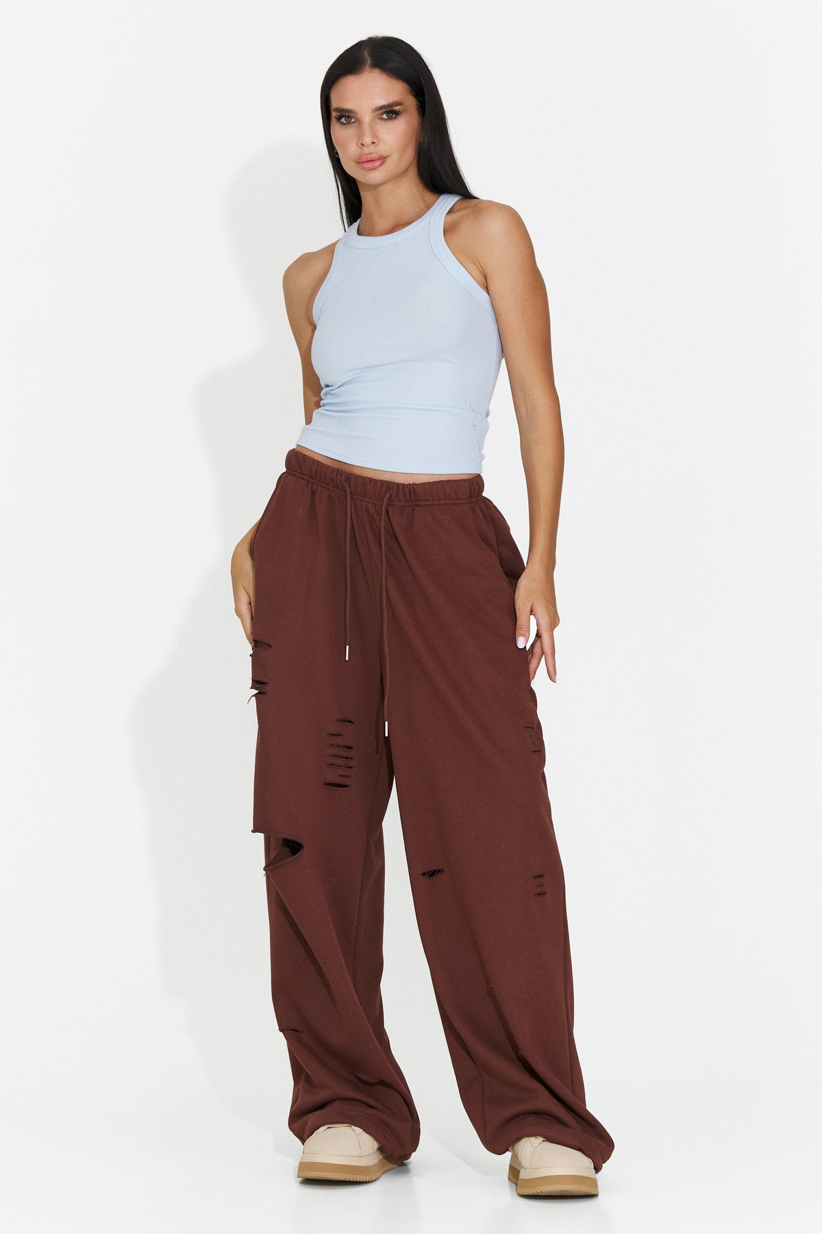 Maiou casual bleu Tryliyova Bogas