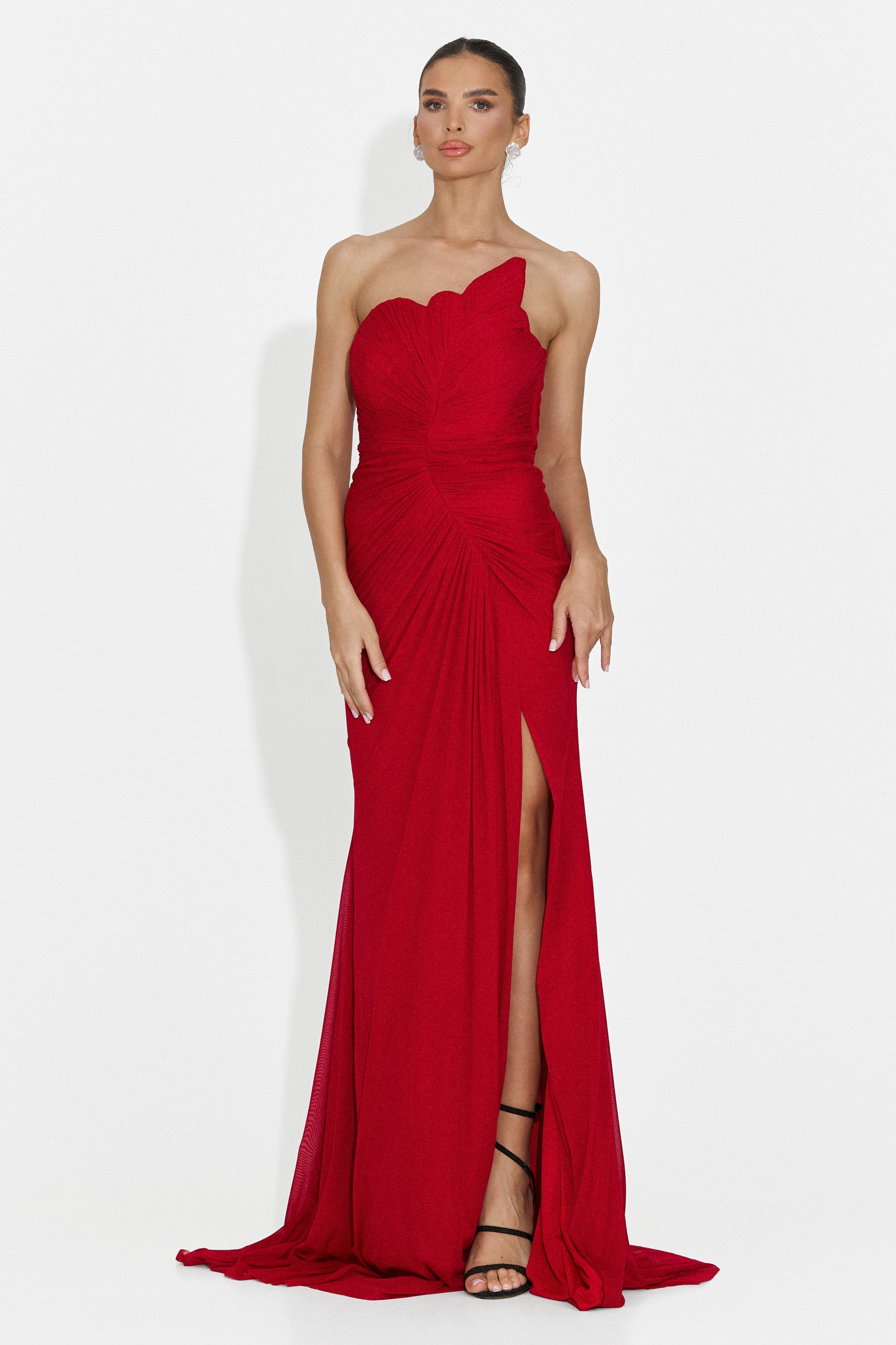 Rochie dama lunga rosie Jule Bogas