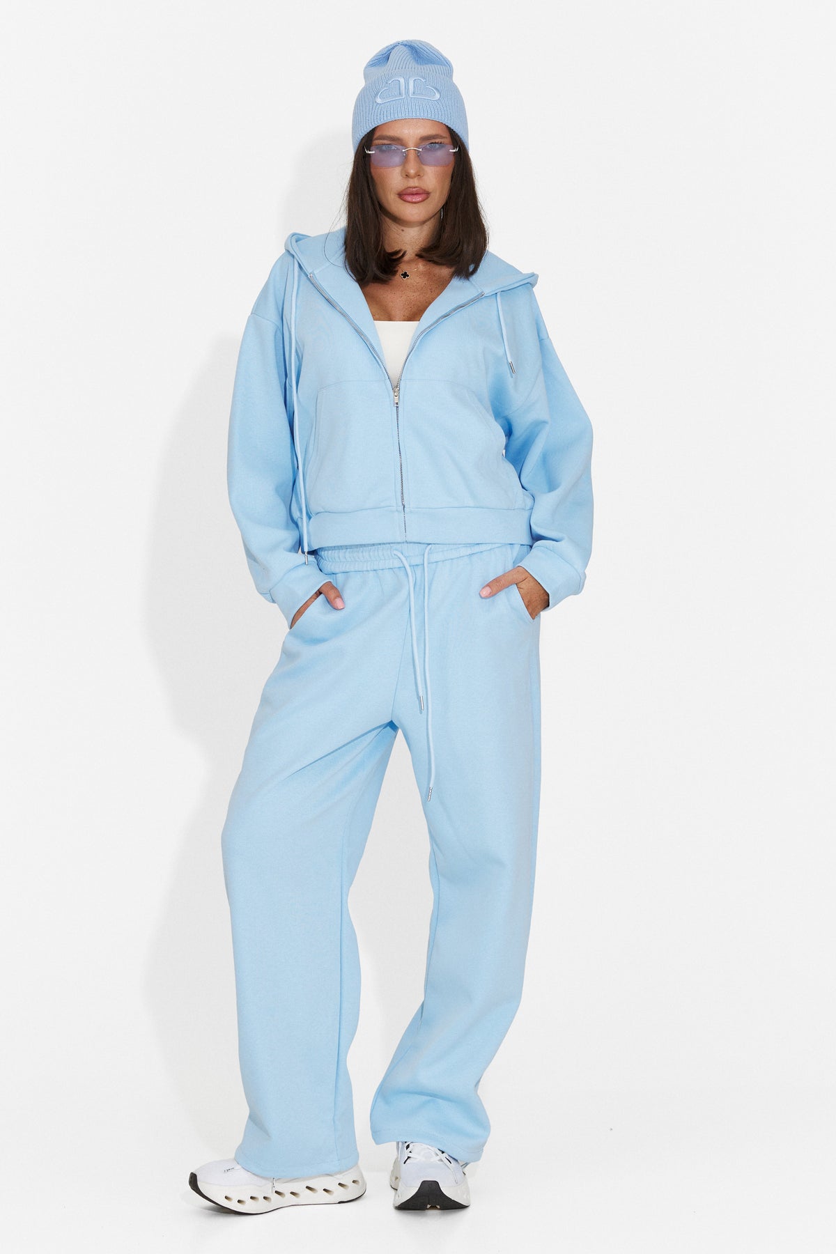 Trening casual bleu Klovimira Bogas