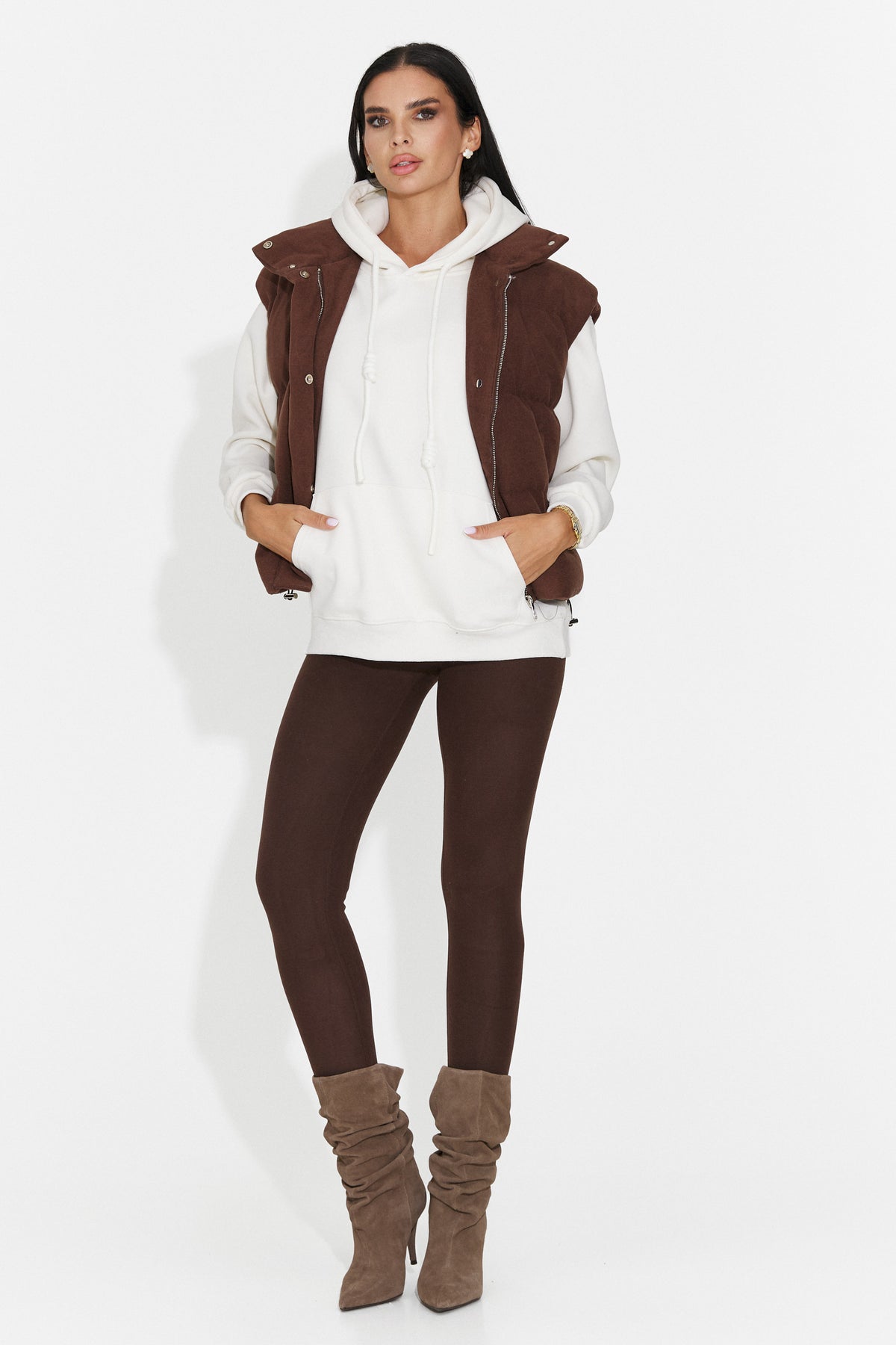 Vesta casual maro Glymzesia Bogas