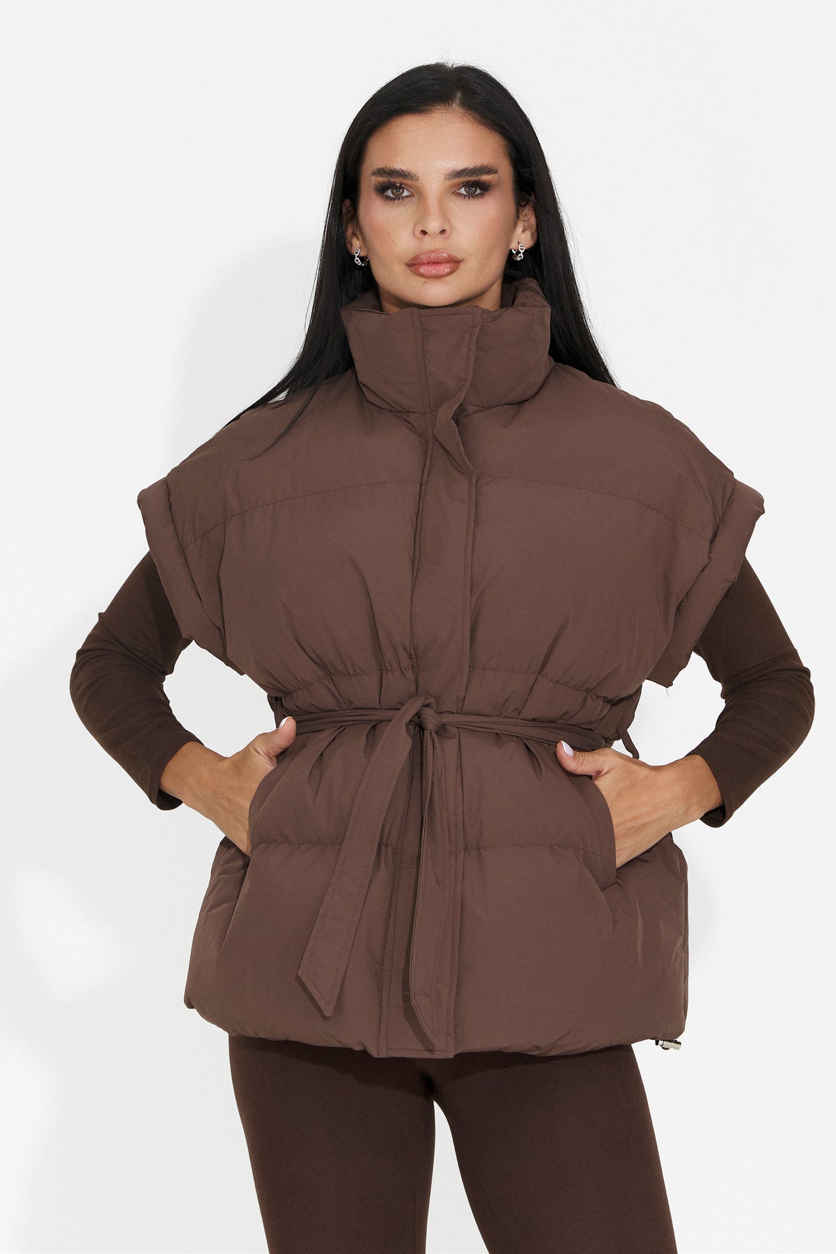Vesta casual maro Selitsoria Bogas