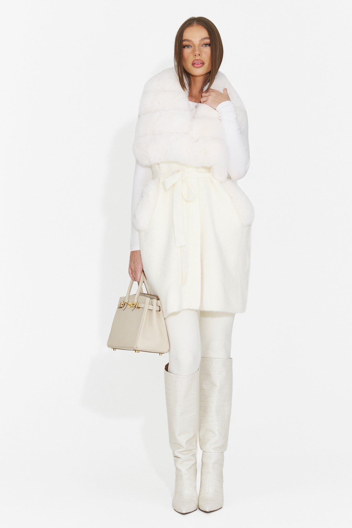 Vesta eleganta crem Solunosisa Bogas