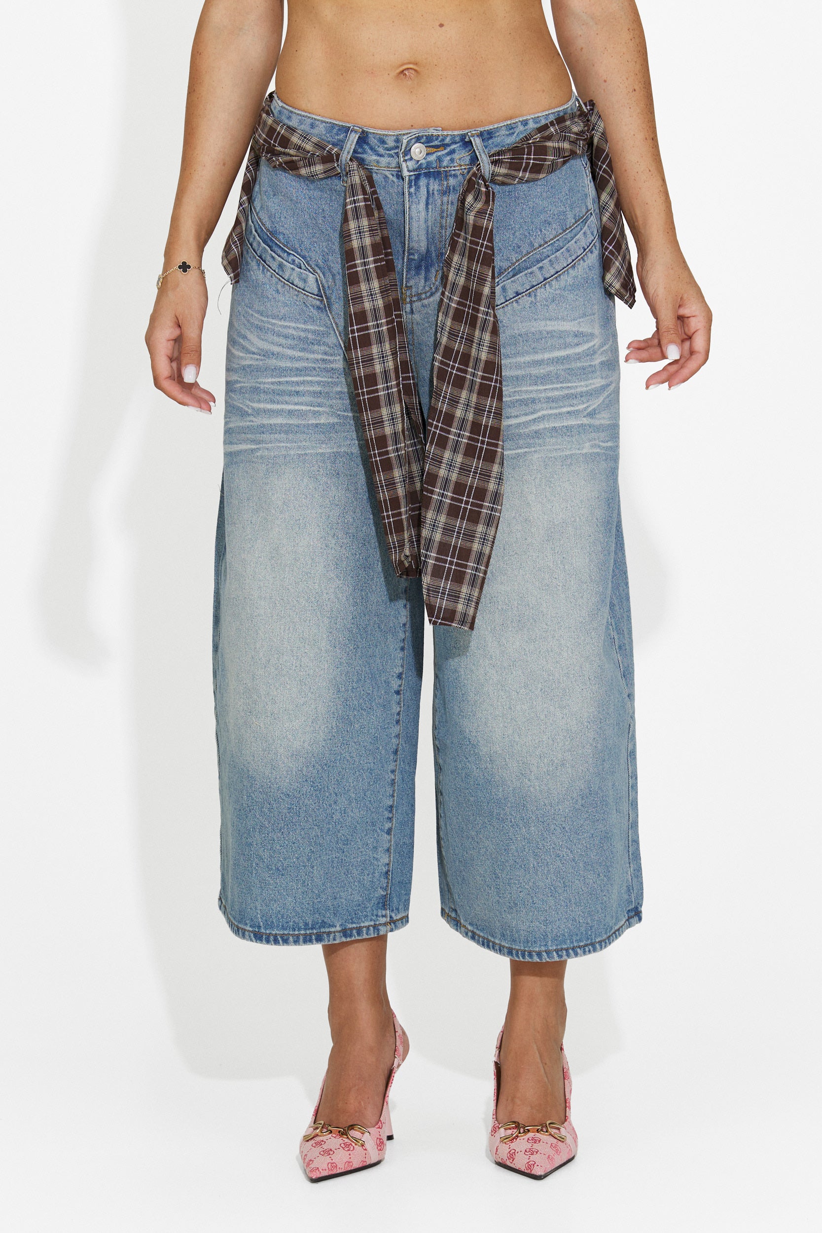 Modri casual jeans za ženske Ozanias Bogas