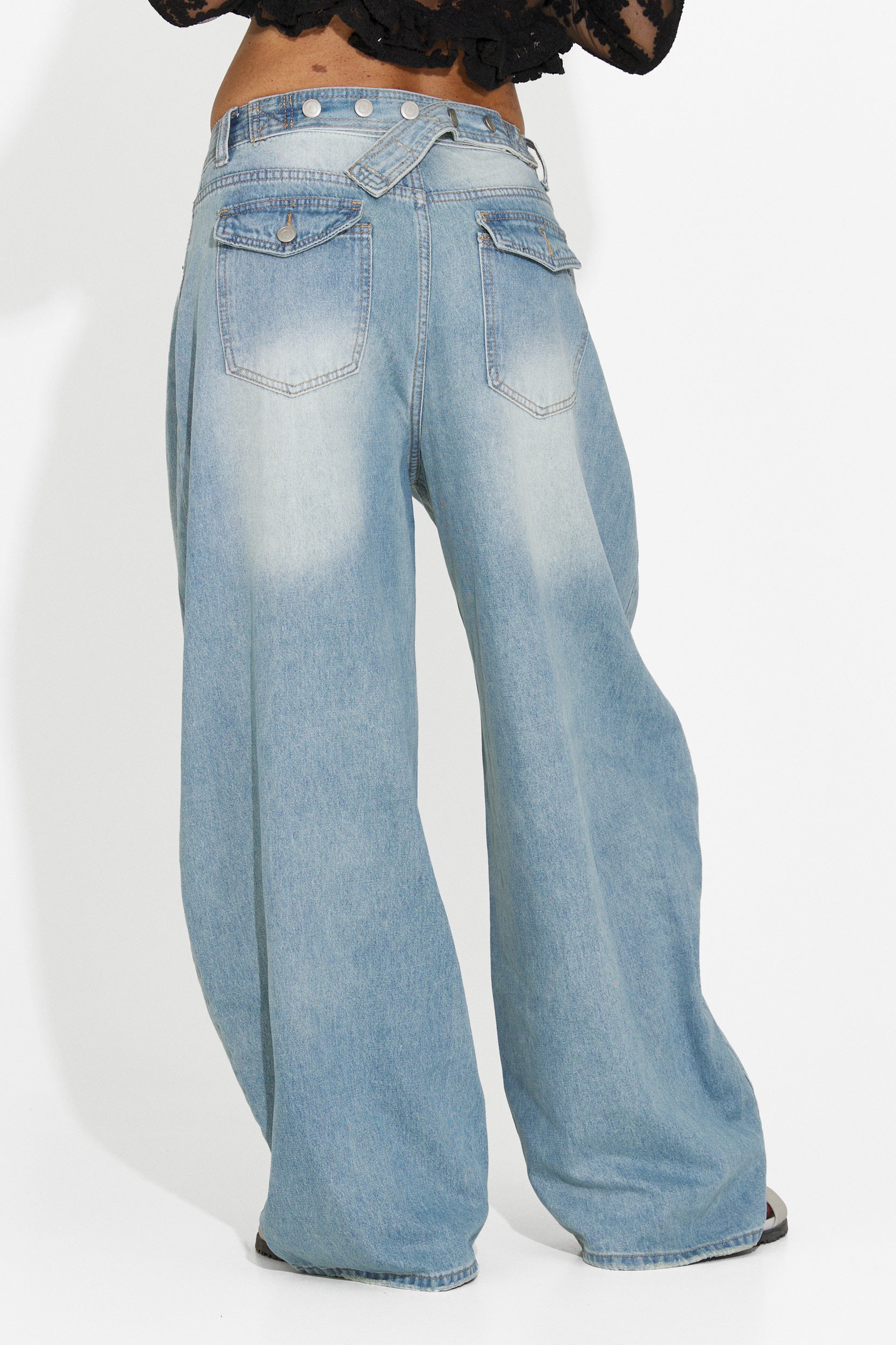 Modri casual jeans za ženske Tolida Bogas