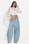 Modri casual jeans za ženske Valiama Bogas