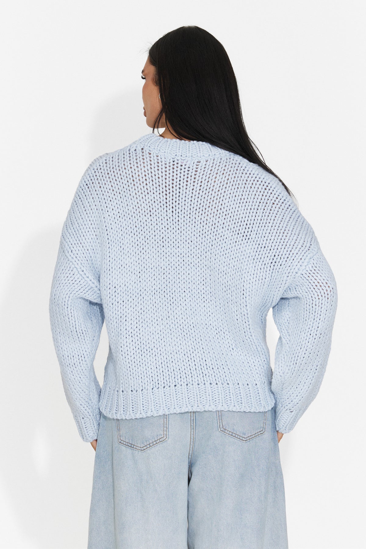 Bluza casual bleu Elsyia Bogas
