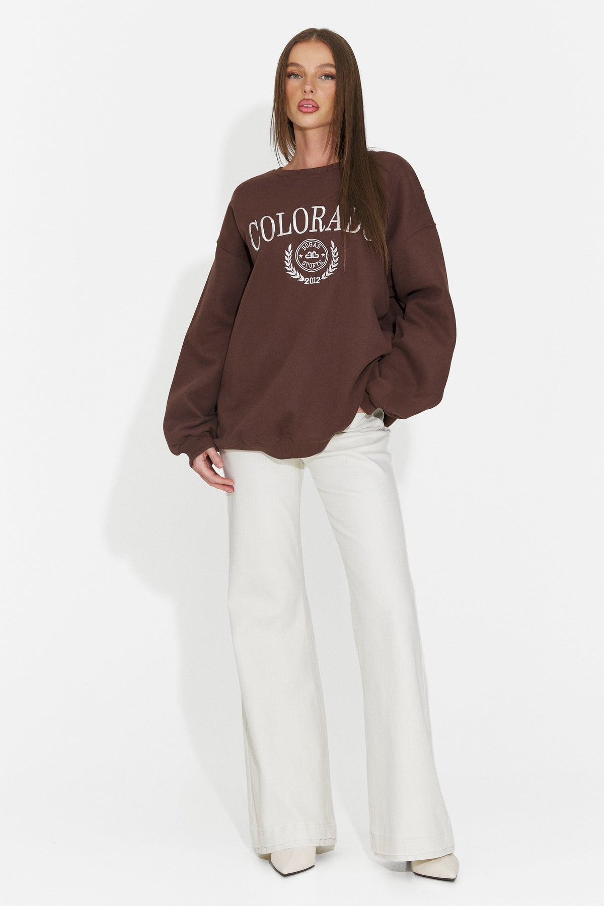 Bluza casual maro Valuvaila Bogas