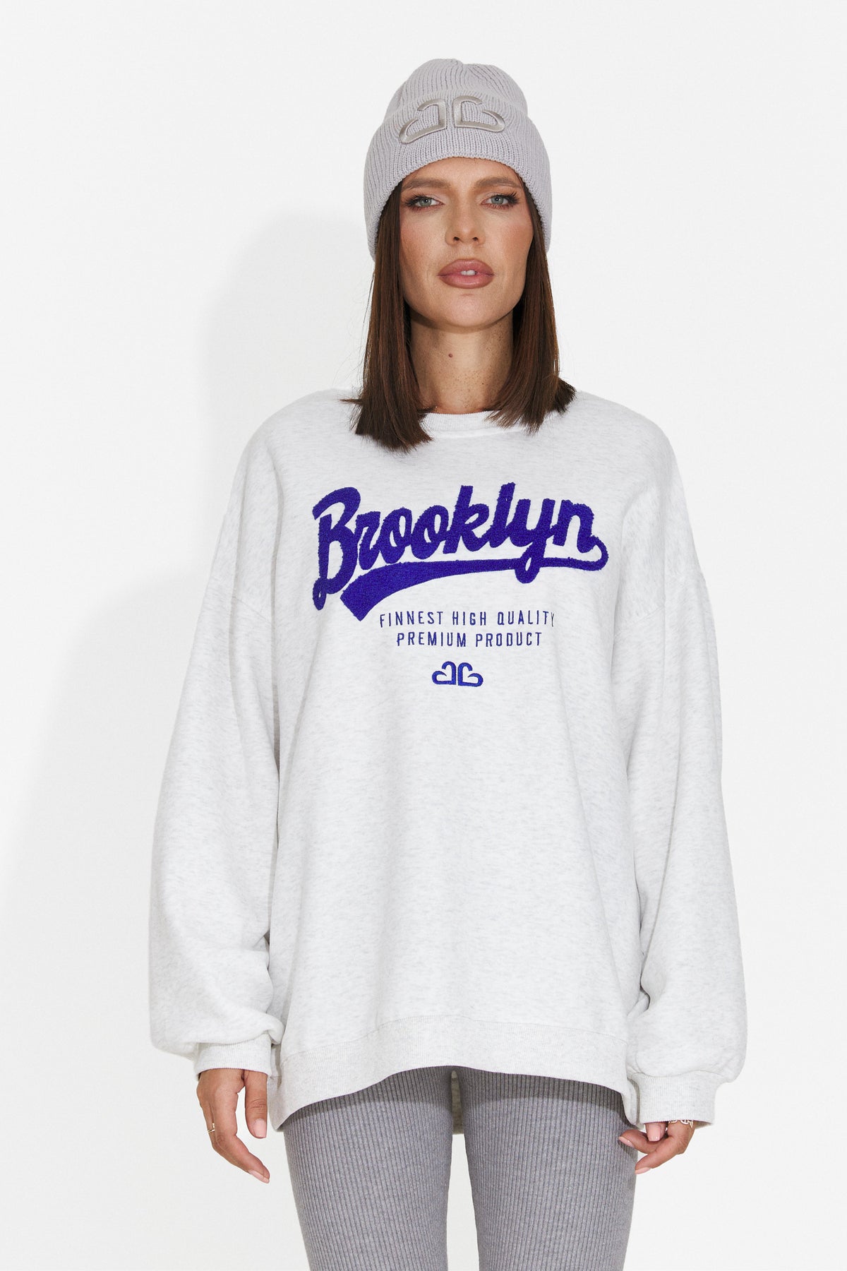 Bluza gri Leroialia Bogas