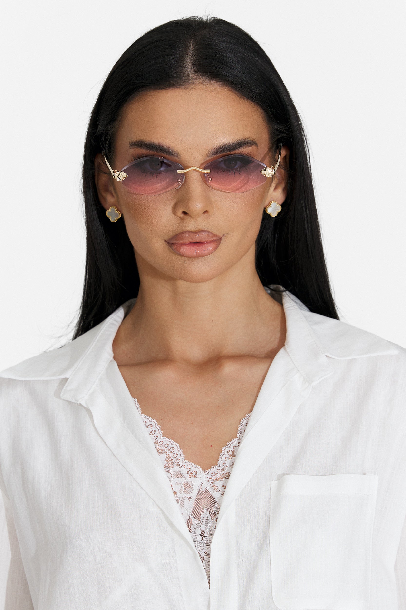 Ochelari dama de soare roz Veronika Bogas