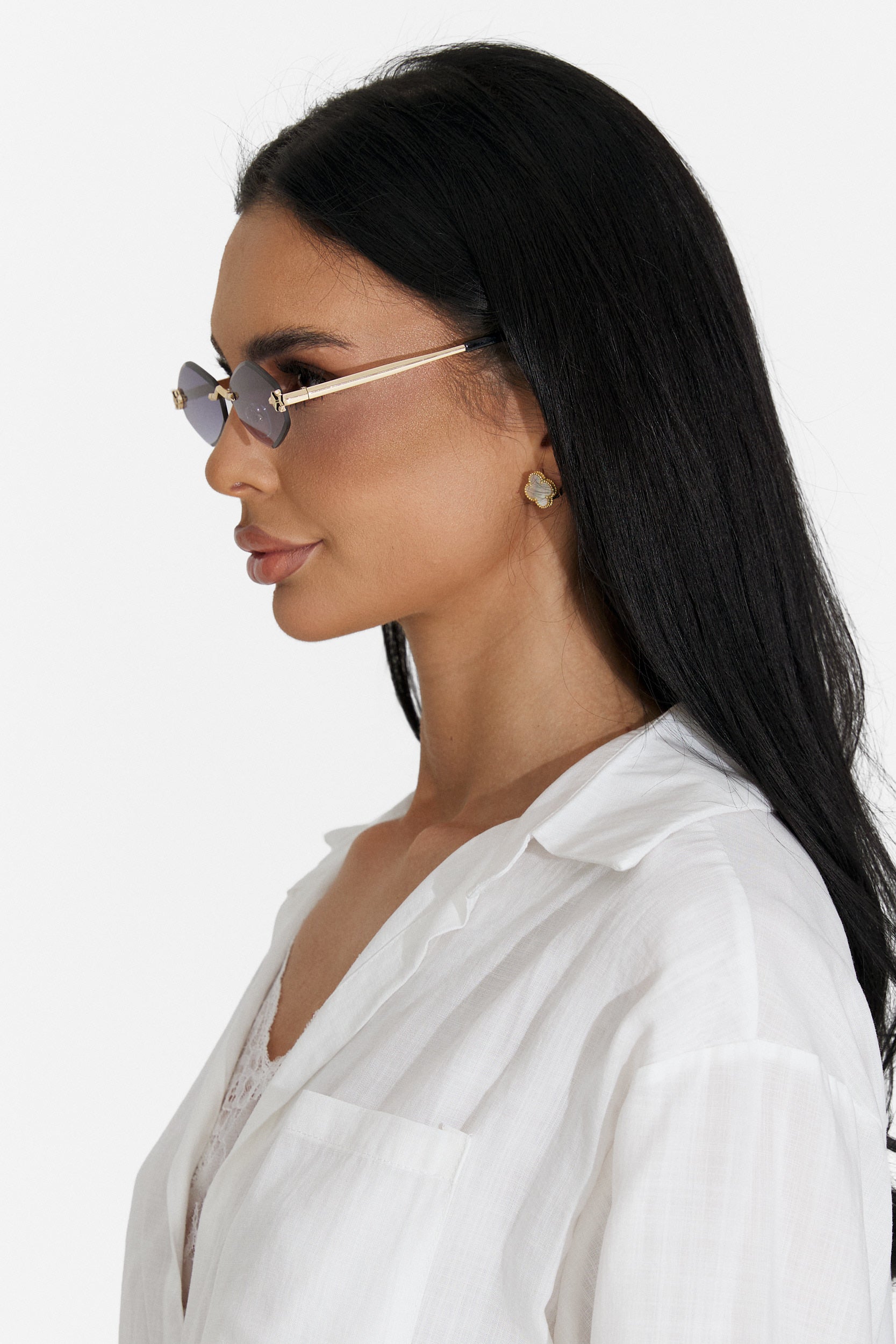 Ochelari dama de soare mov Veronika Bogas