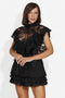 Abraham Bogas Elegantni Črni Bustier za Dame