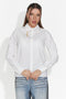 Elegantna bela bluza za dame Jetie Bogas
