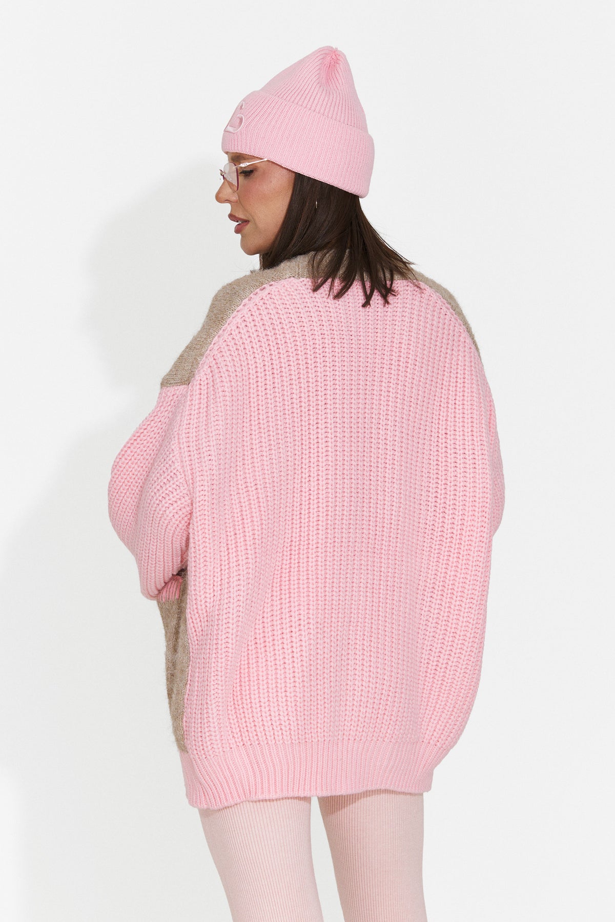 Cardigan casual roz Lylyra Bogas