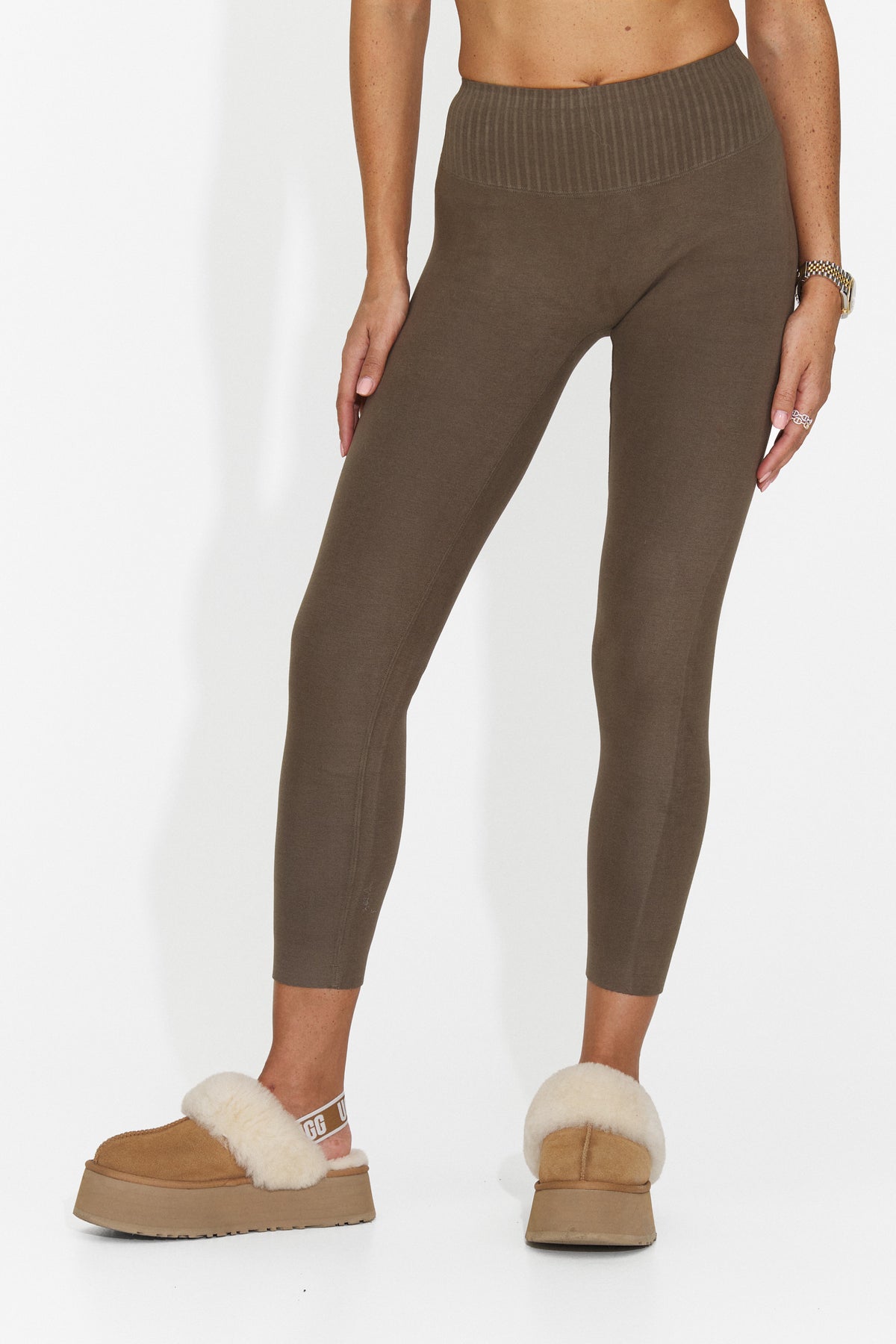 Colanti casual kaki Crunivila Bogas