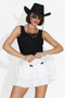 Priložnostna bela krila za ženske Ysucle Bogas