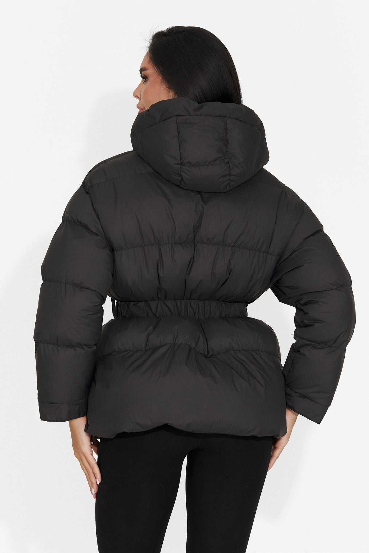 Geaca casual neagra Soloveyeria Bogas