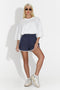 Pantaloni dama casual bleumarin Ronie Bogas