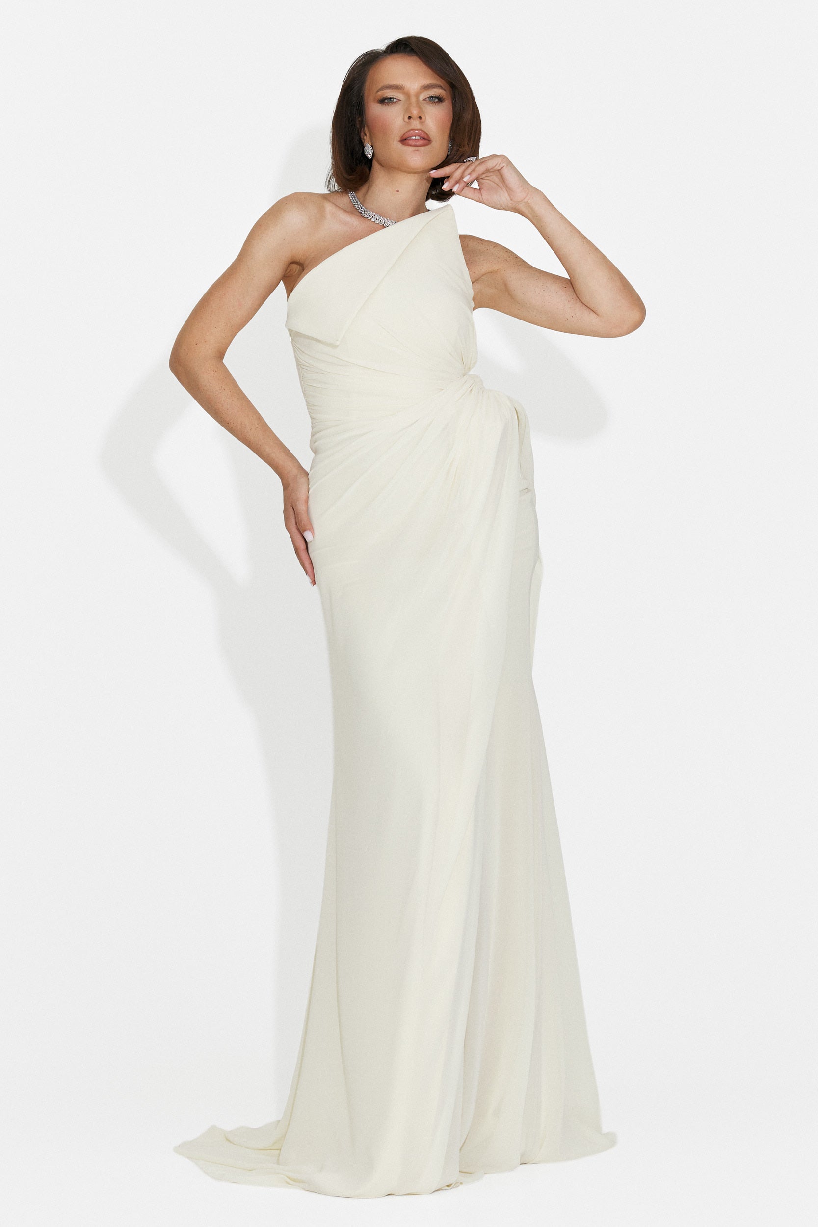 Rochie dama lunga galbena Felina Bogas