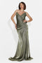 Rochie dama lunga kaki Tilda Bogas