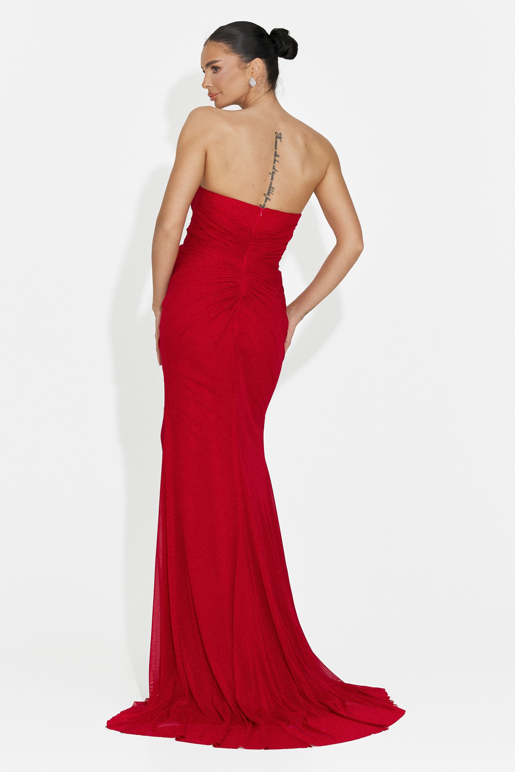 Rochie dama lunga rosie Jule Bogas