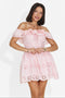 Rochie dama scurta roz Yermosa Bogas