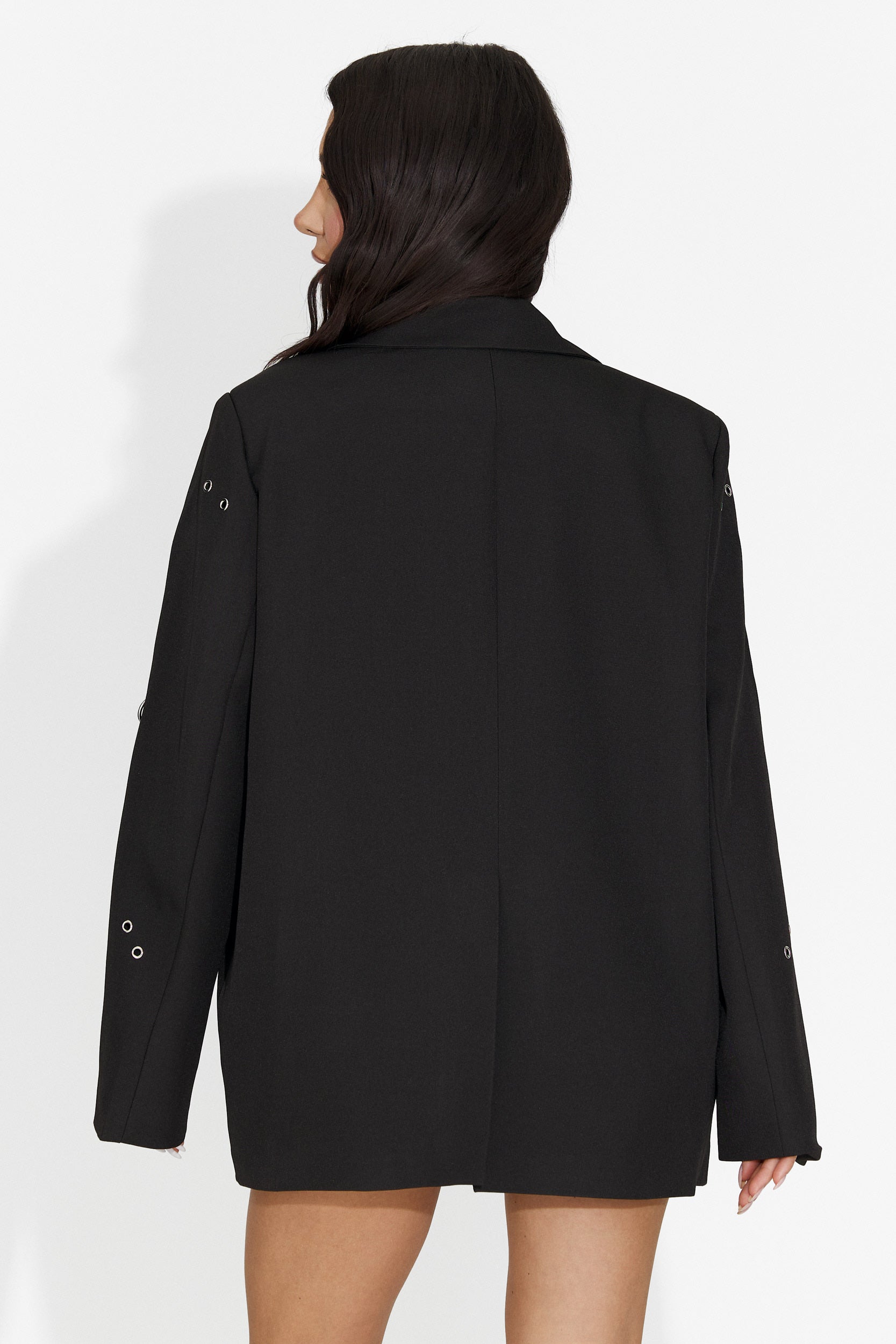 Eleganten črn ženski blazer Pikata Bogas