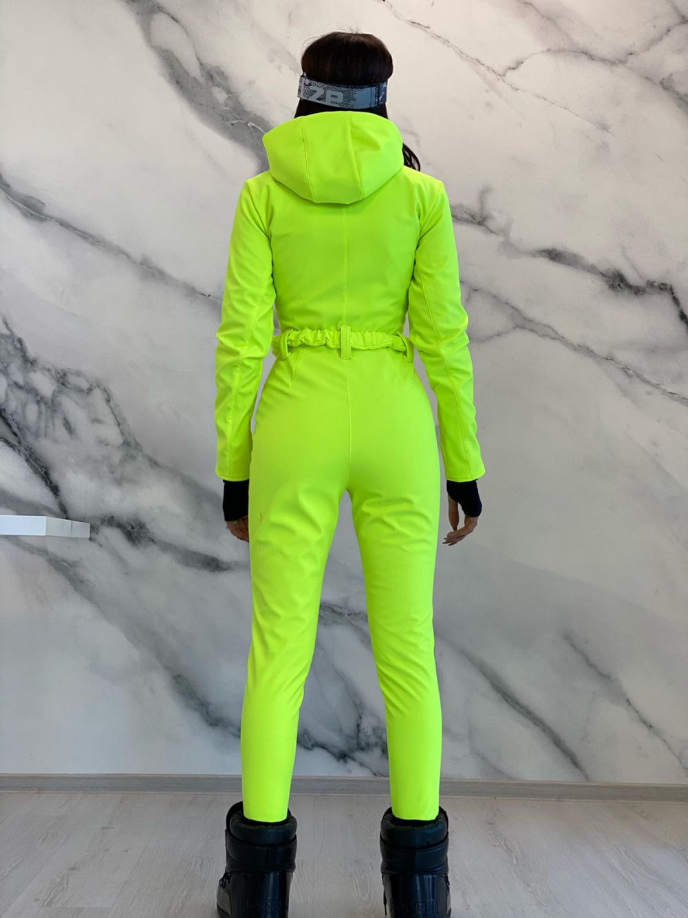 [Resigilat] Salopeta ski casual verde Anodys Bogas