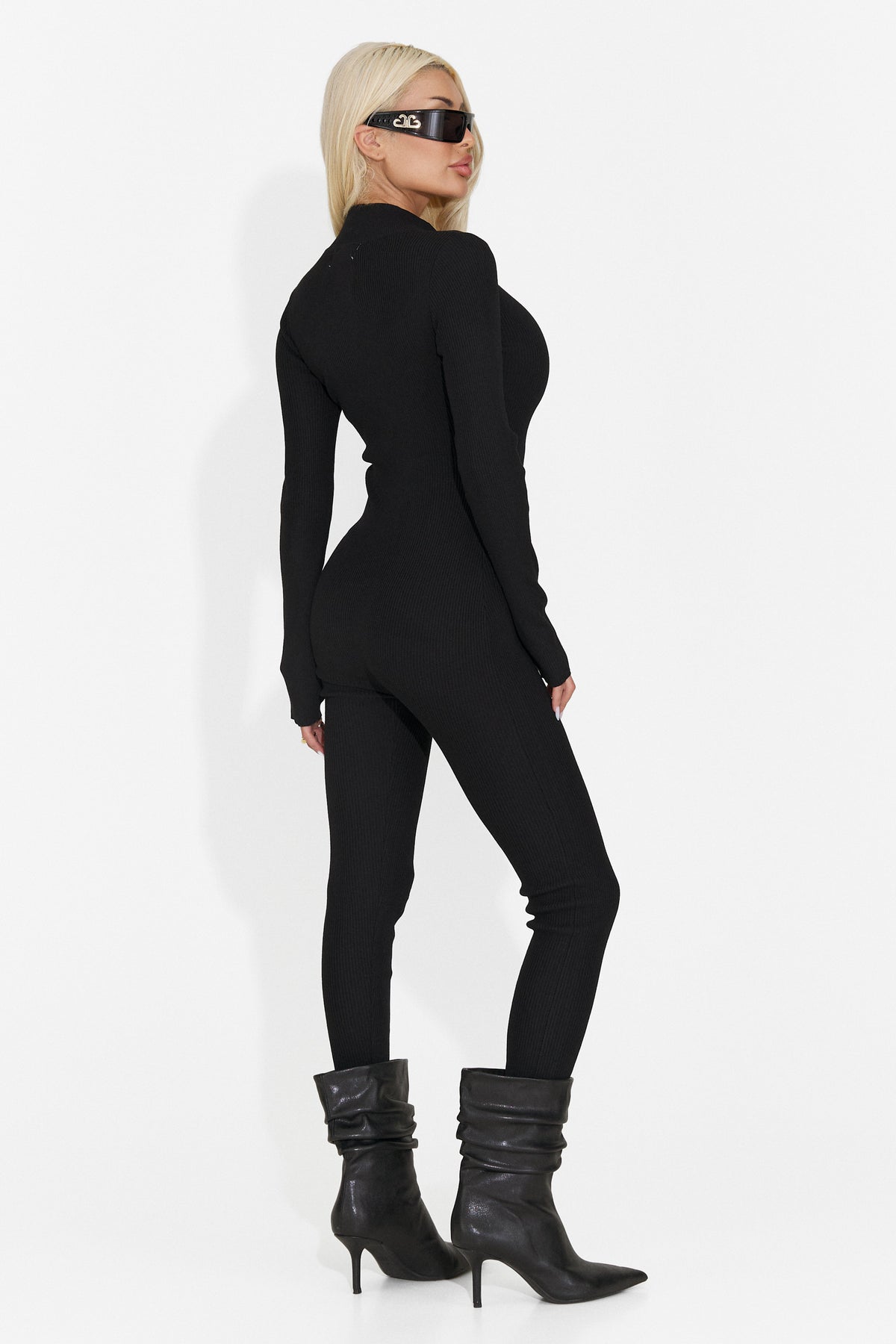 Salopeta casual neagra Cririya Bogas