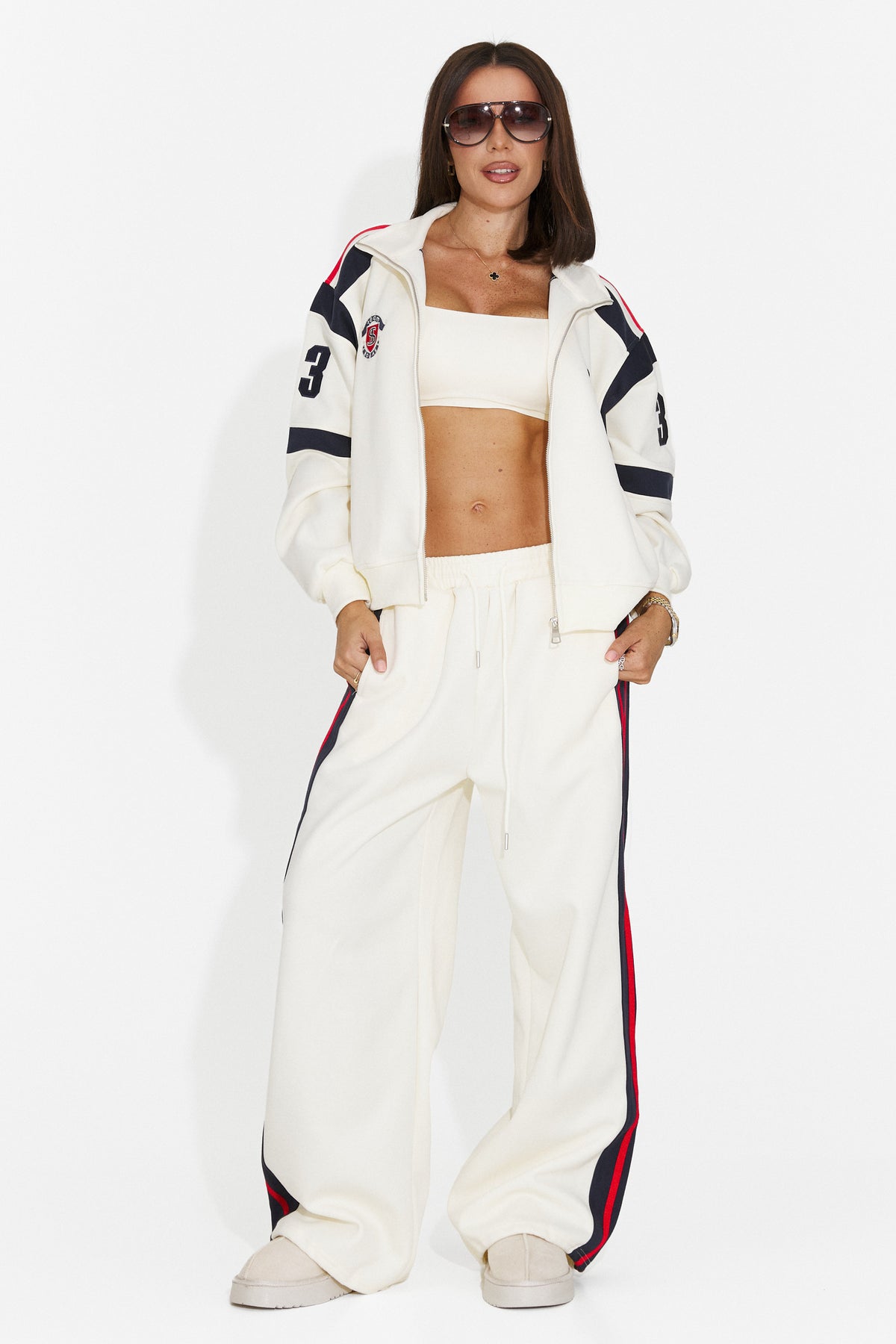 Trening casual crem Cromiraola Bogas