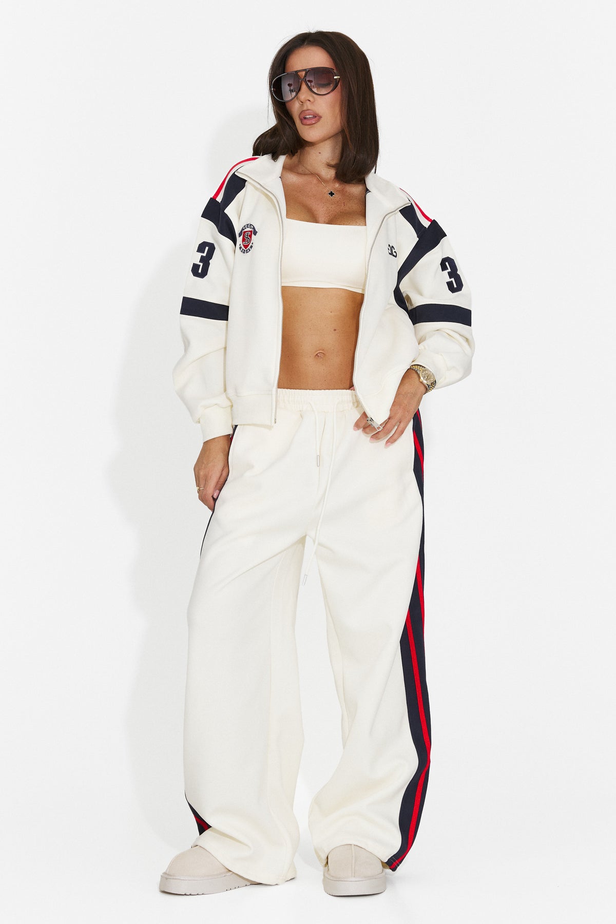 Trening casual crem Cromiraola Bogas
