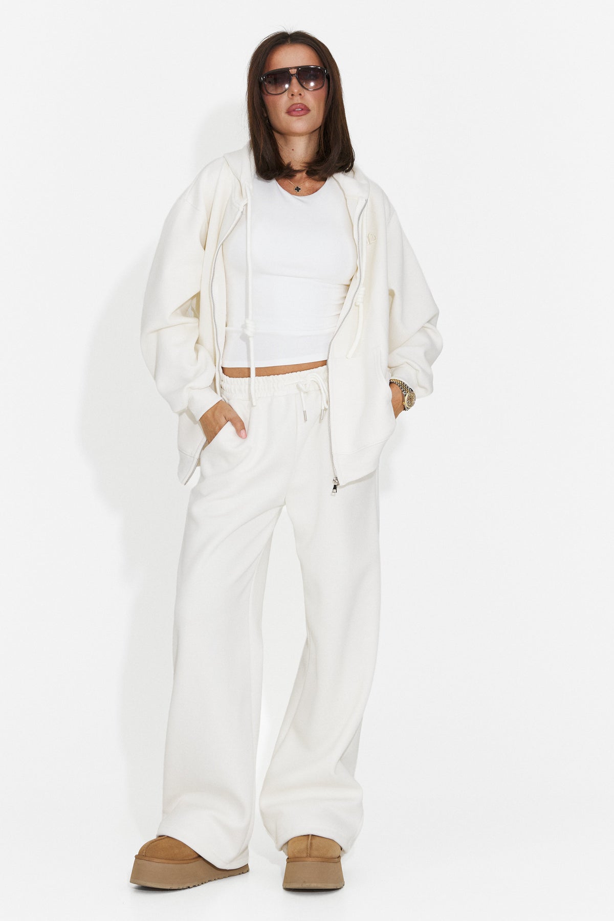 Trening casual crem Remiroena Bogas