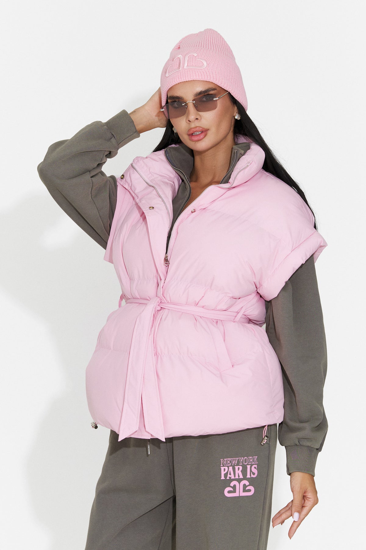 Vesta casual roz Selitsoria Bogas